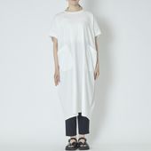 TANG./空紡糸天竺ワンピース